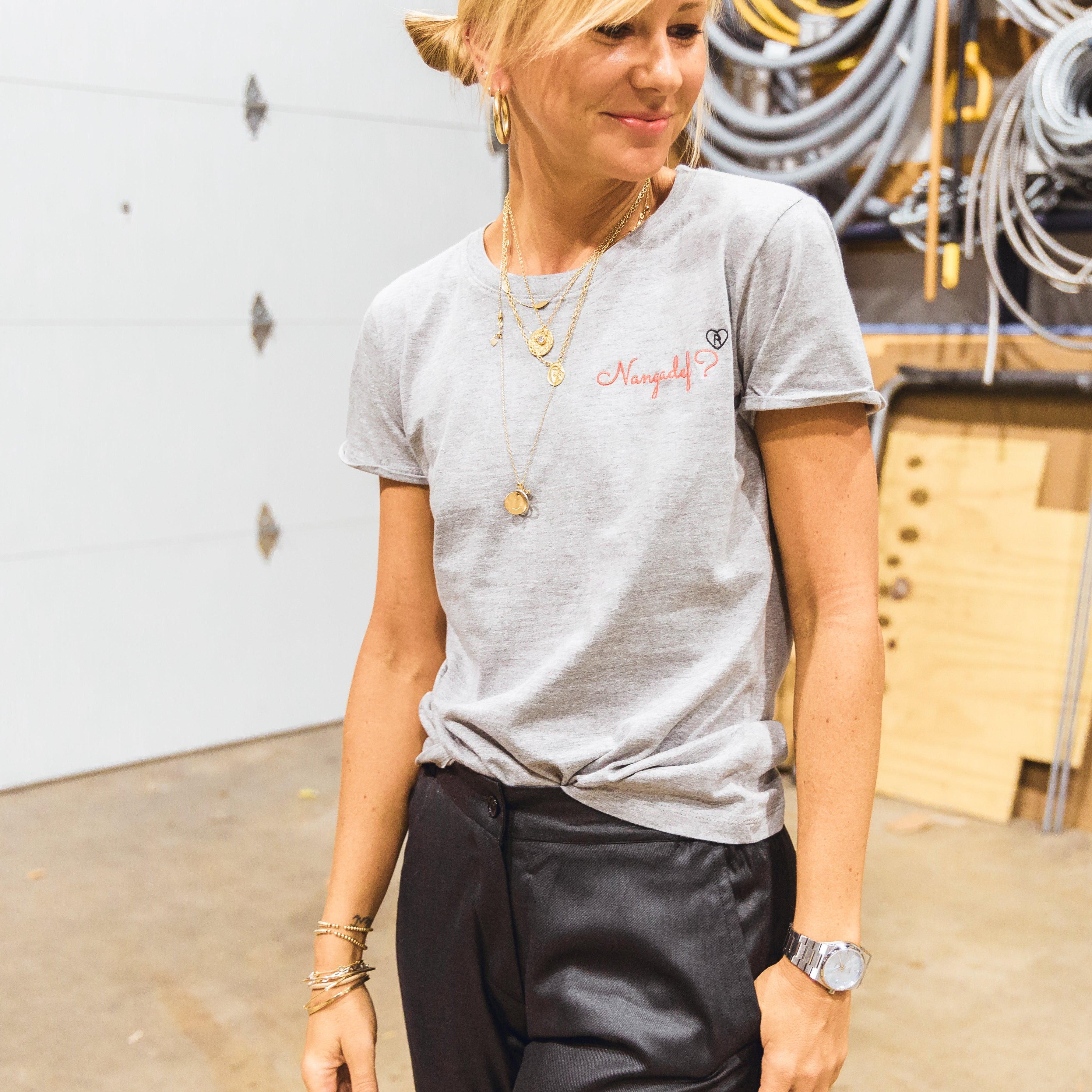 "NANGADEF" (What's up?) T-Shirt