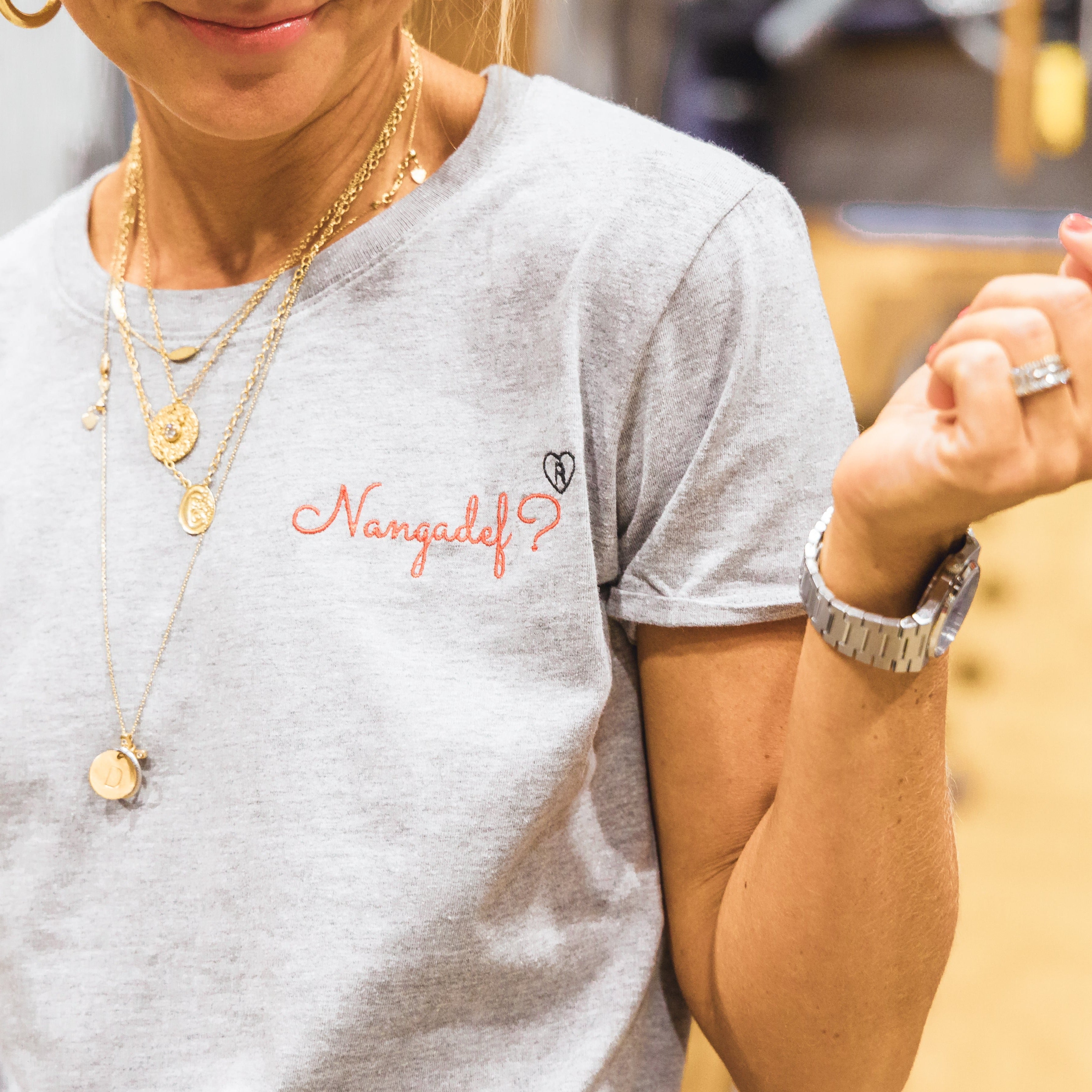 "NANGADEF" (What's up?) T-Shirt