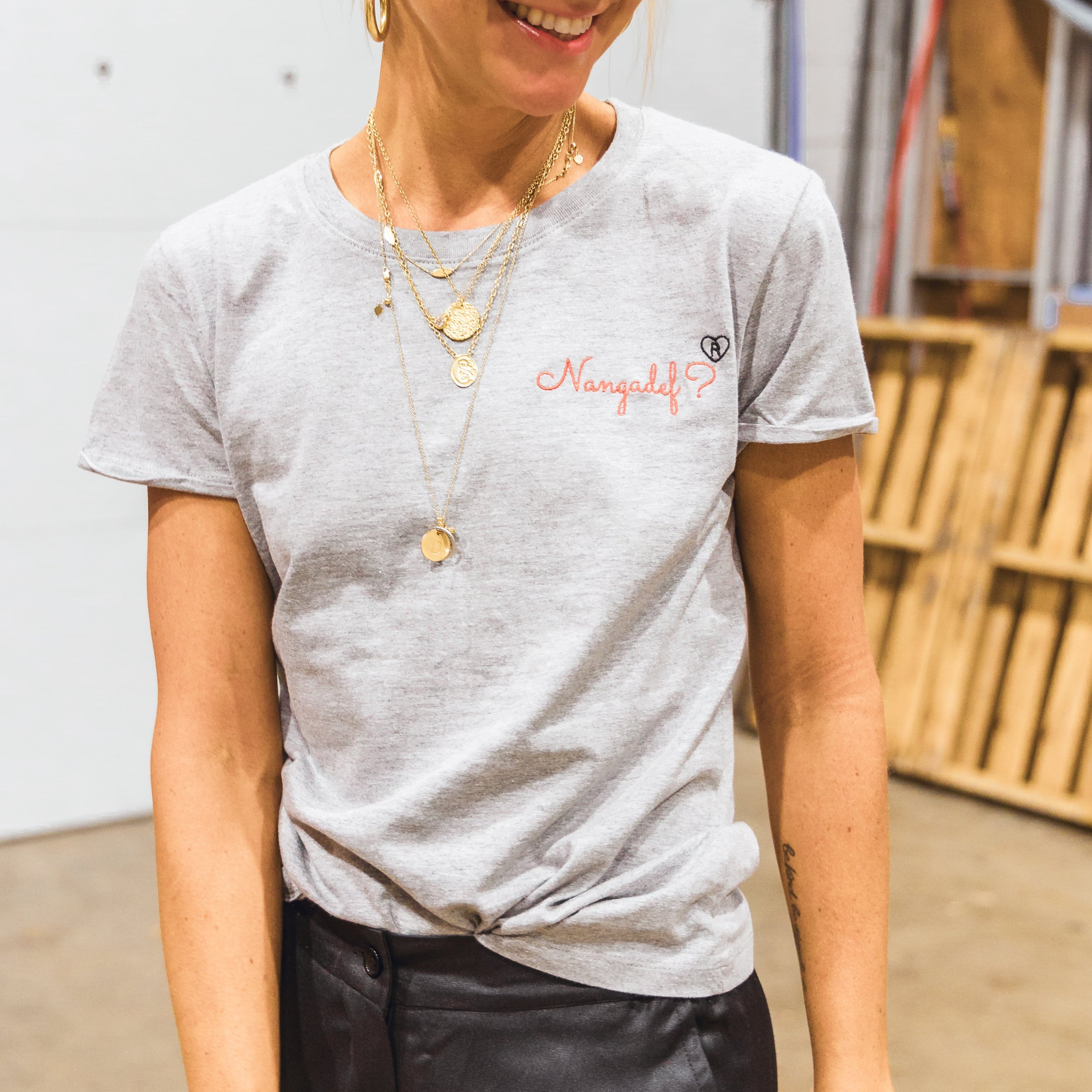 "NANGADEF" (What's up?) T-Shirt