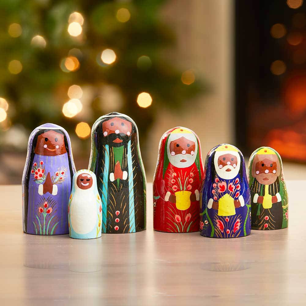 Paizale Kashmiri Nativity