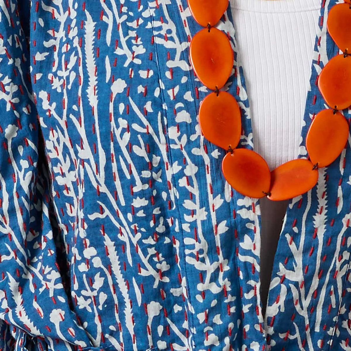 Azure Meadow Kimono Jacket