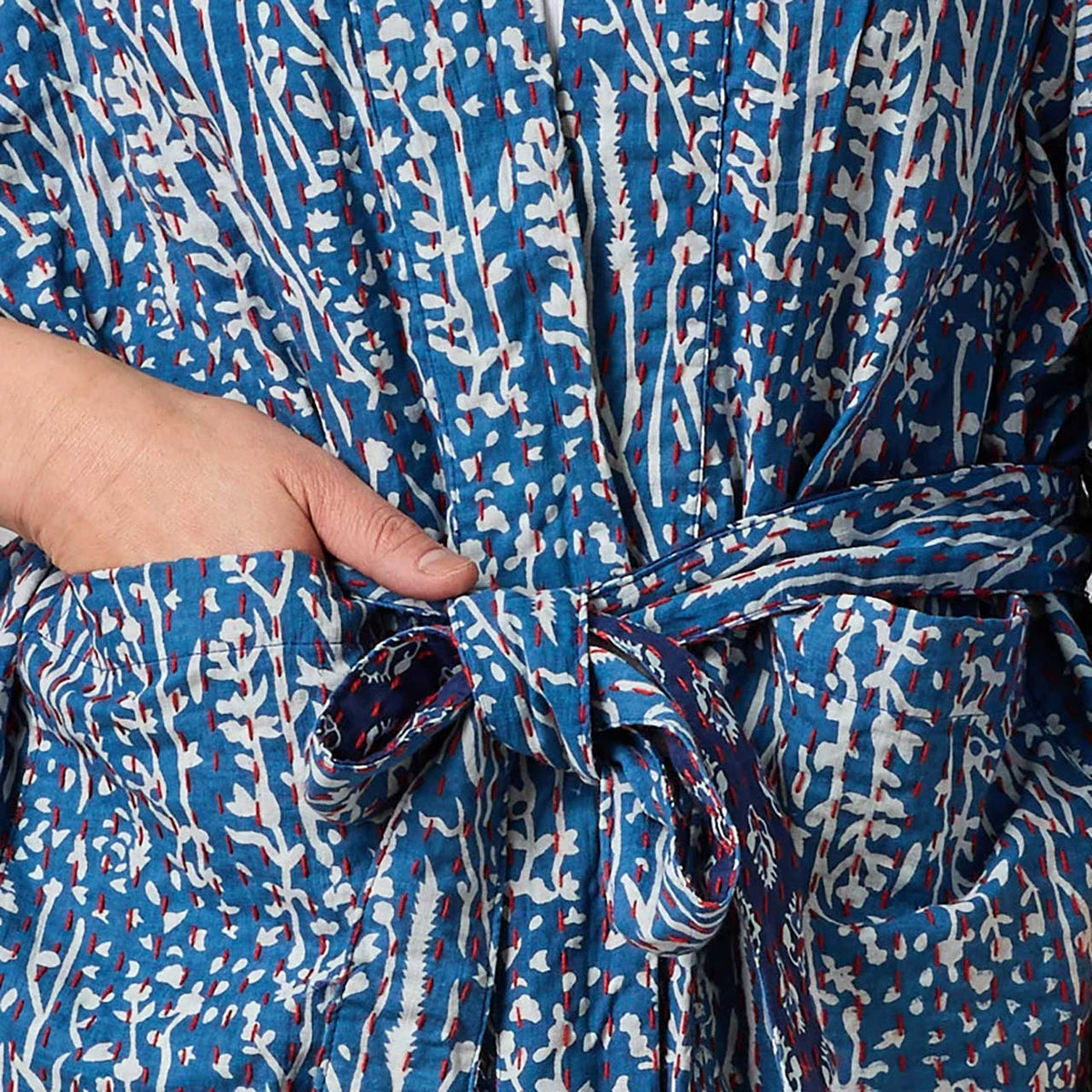 Azure Meadow Kimono Jacket