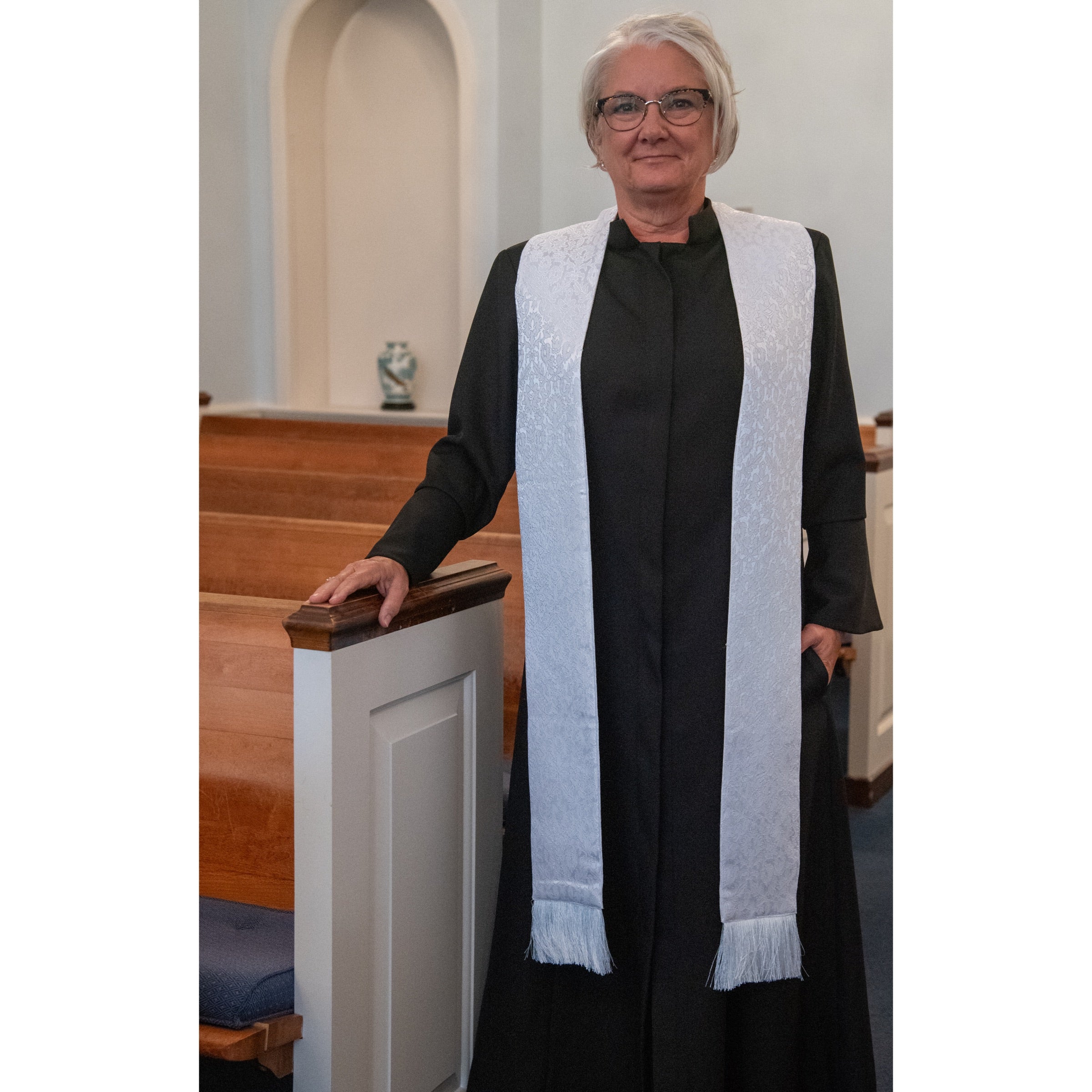 Sewing for Hope Clergy Fringed Stole