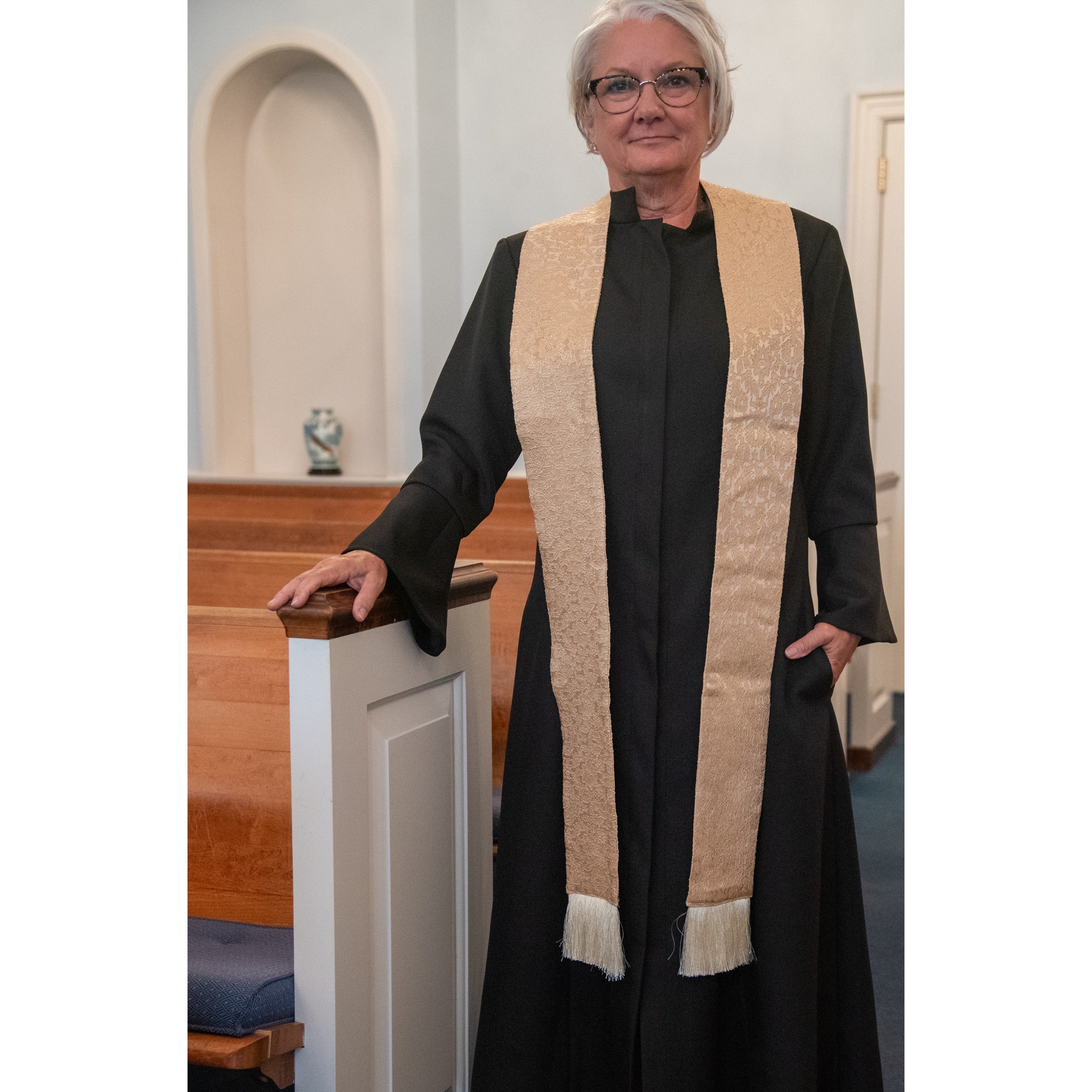 Sewing for Hope Clergy Fringed Stole