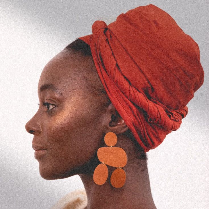 Katya Leather Earrings