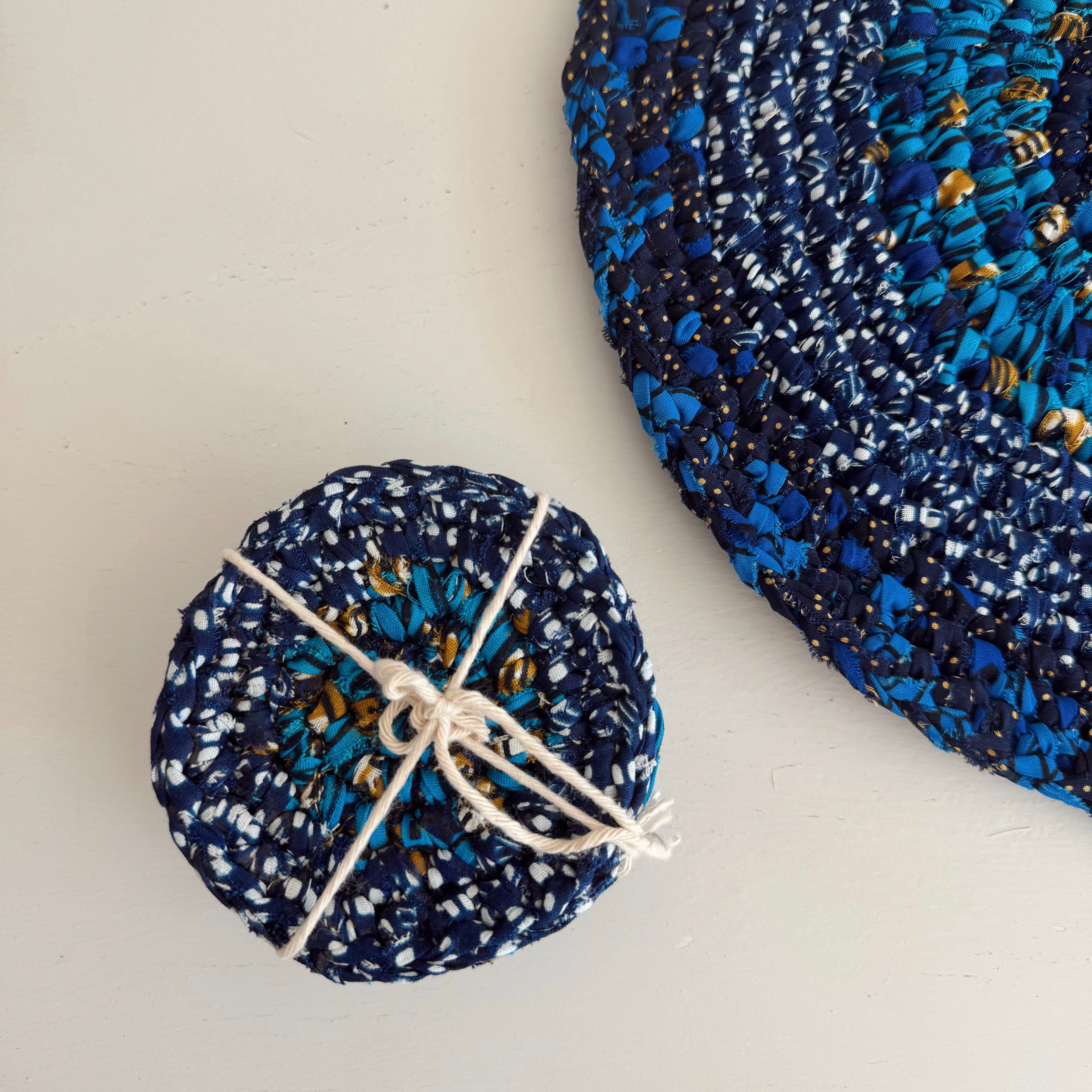 Woven Coasters #2 - Set of 4