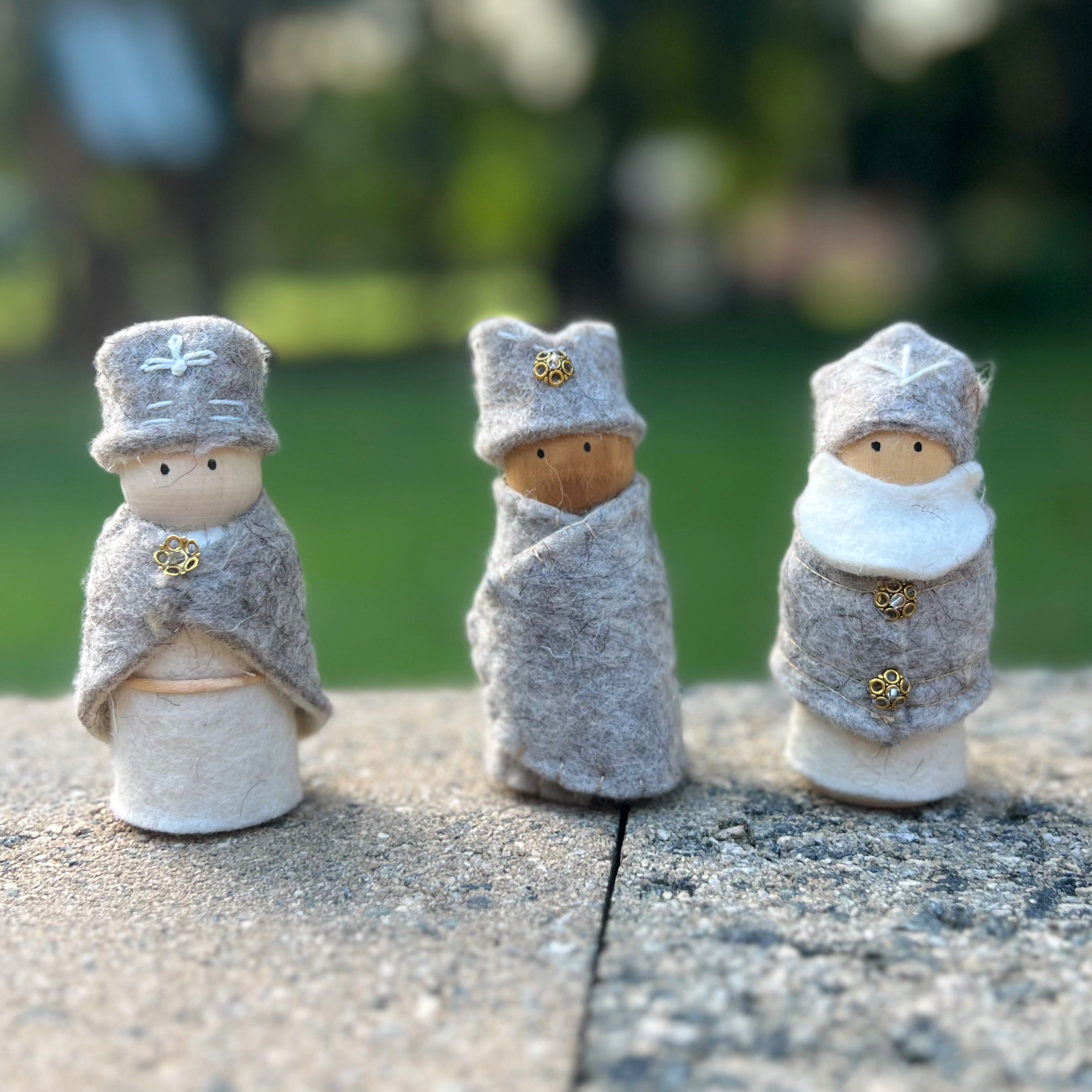 Glory! Wool Felt Nativity
