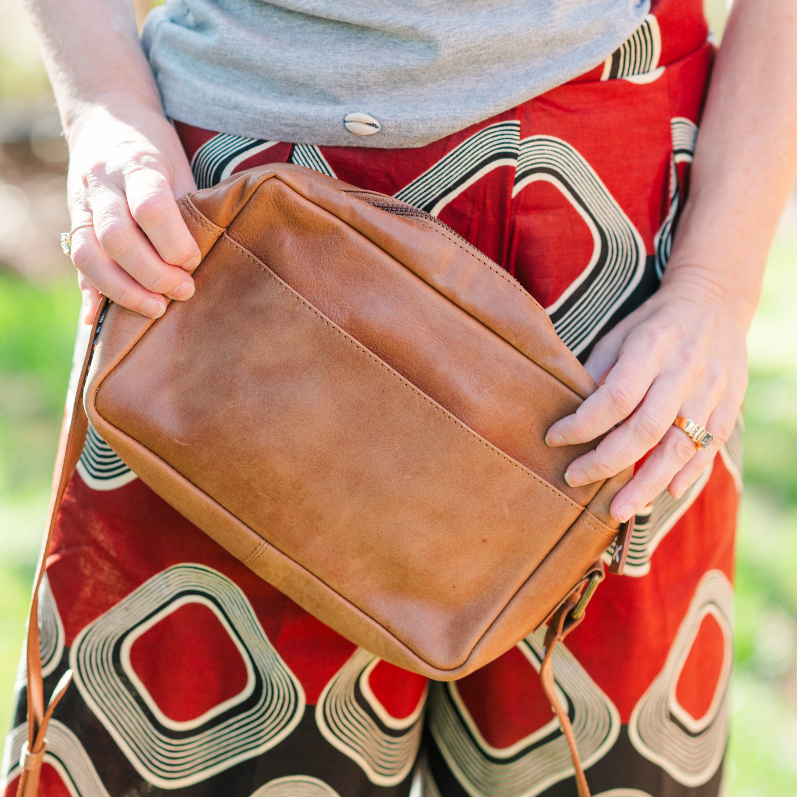 Taanka Leather Crossbody