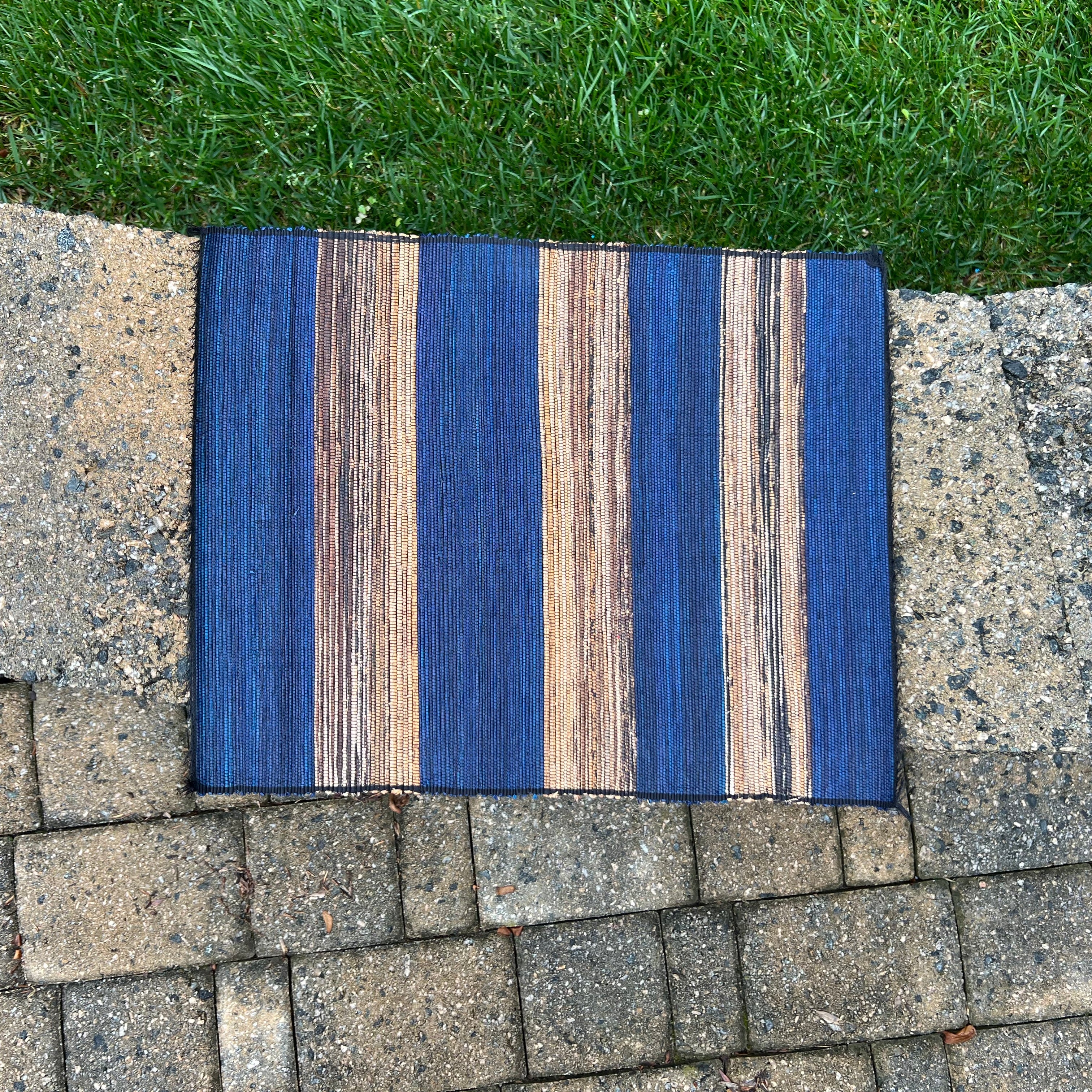 8 Raffia Grass and Banana Leaf Placemats