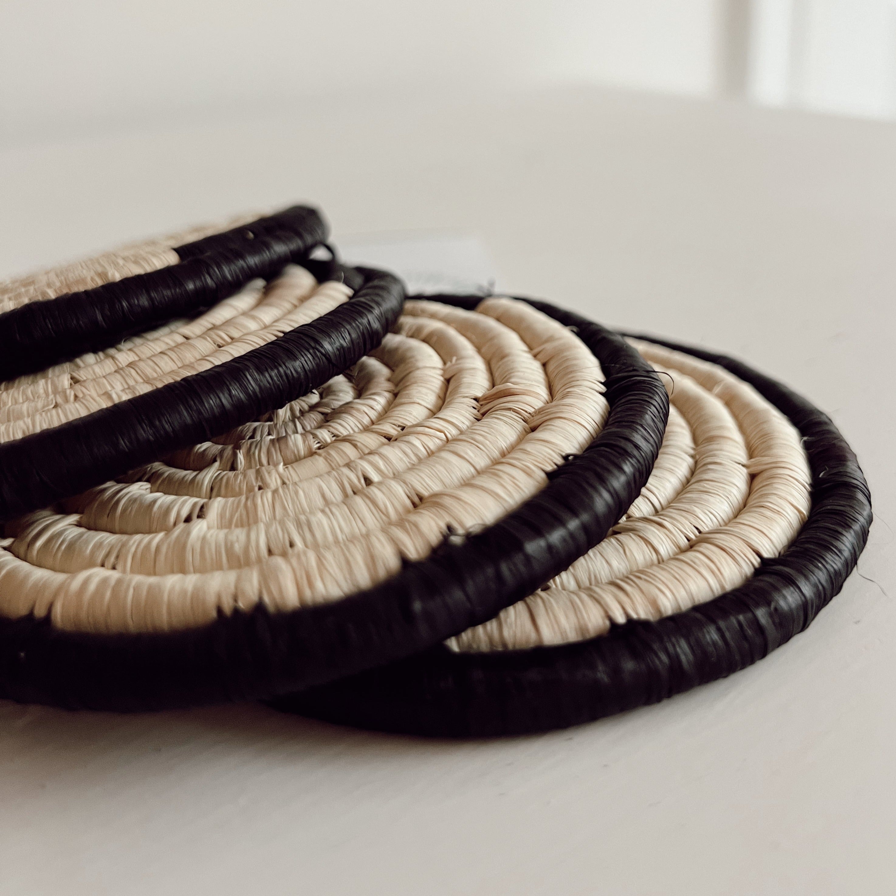 Set of Woven Coasters #5