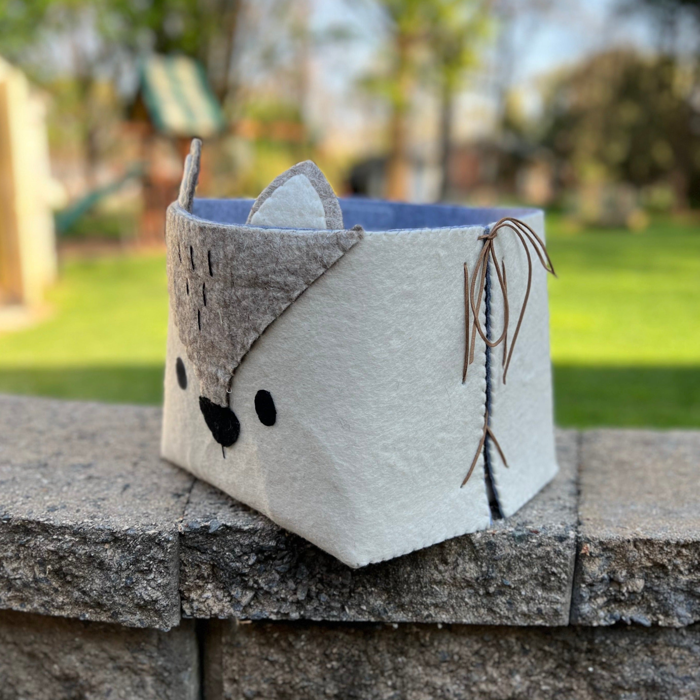 Children's Felt Storage Basket