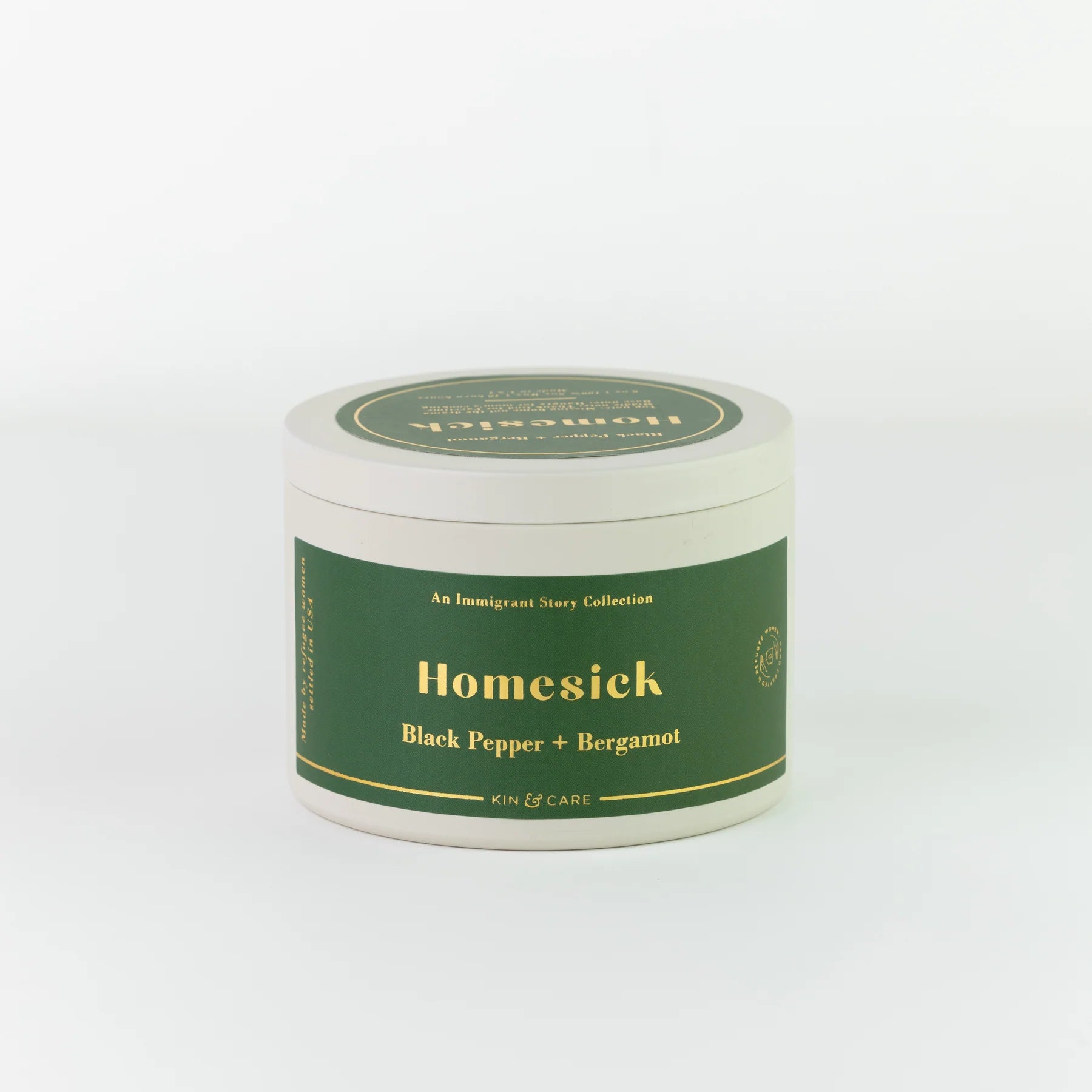 An Immigrant Story Candles - Tins