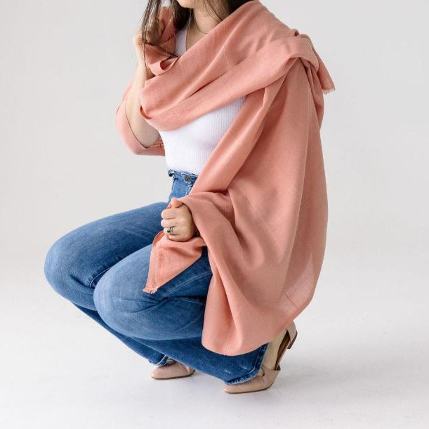 Maraki Handwoven Ethiopian Cotton Shawl
