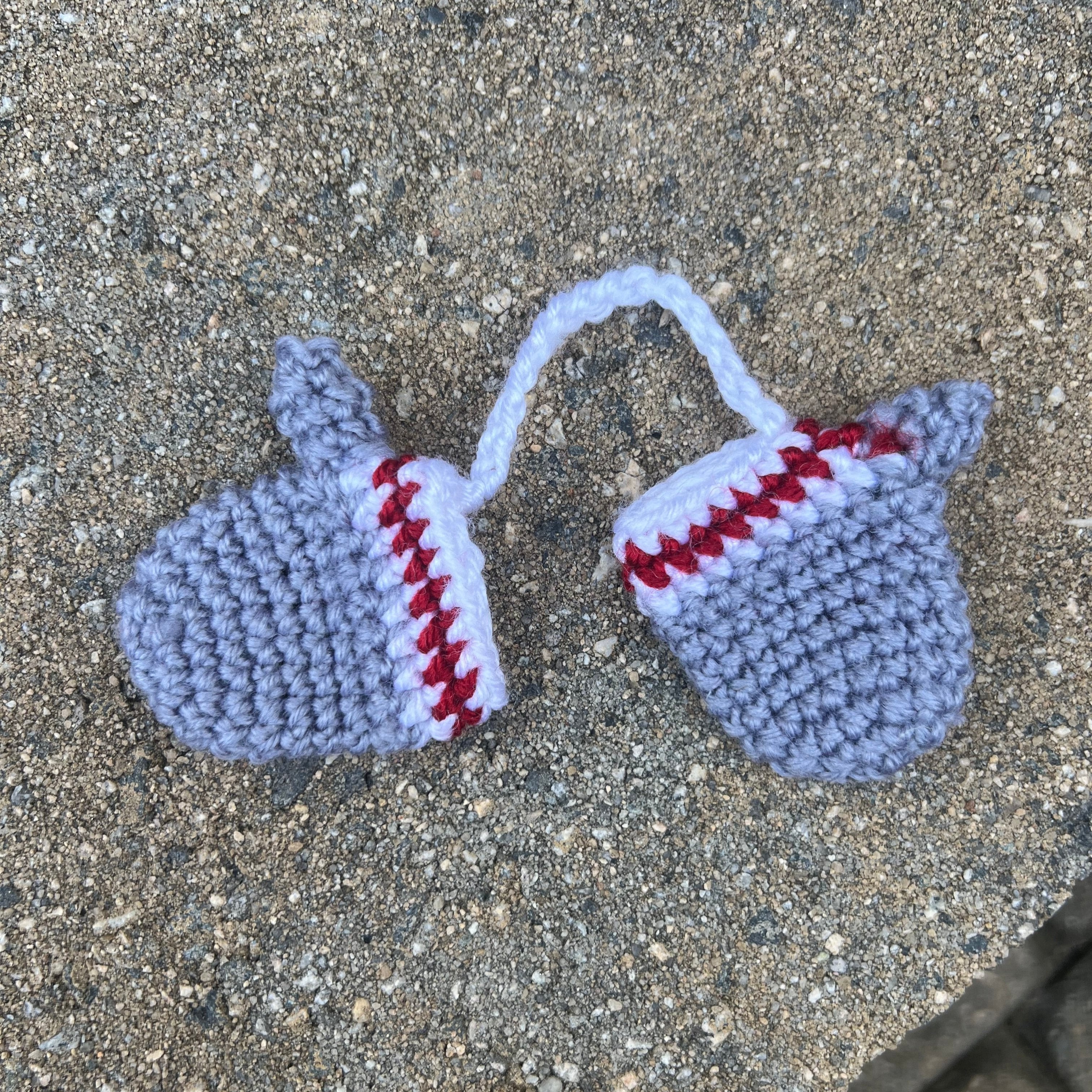 Crochet Mittens Ornaments
