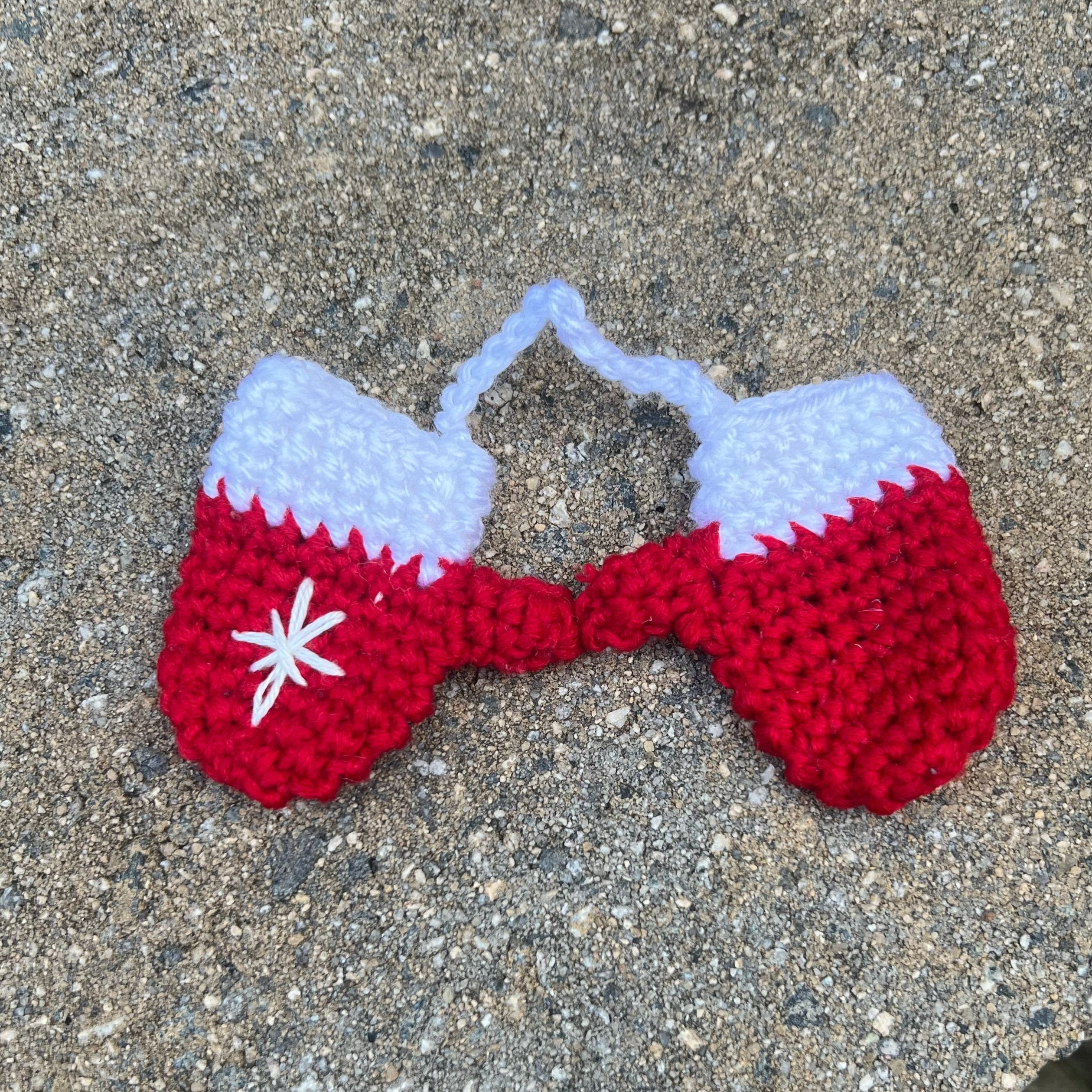 Crochet Mittens Ornaments