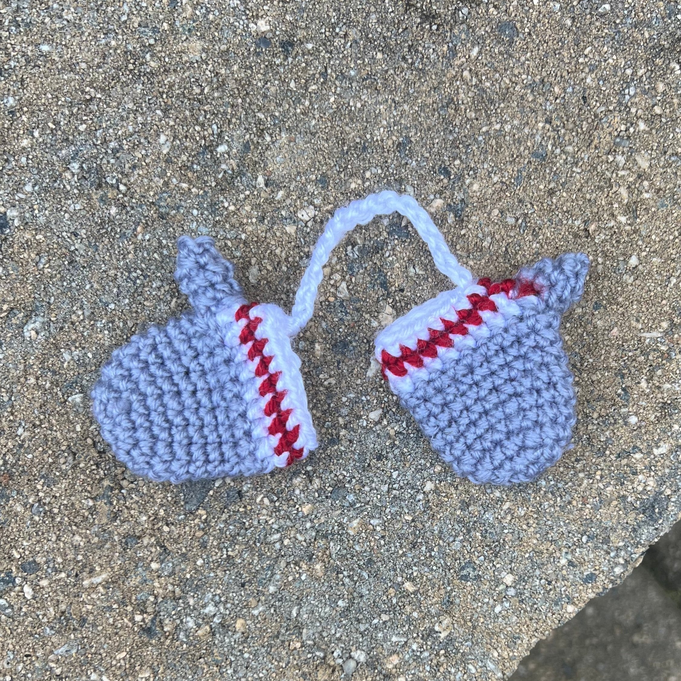 Crochet Mittens Ornaments