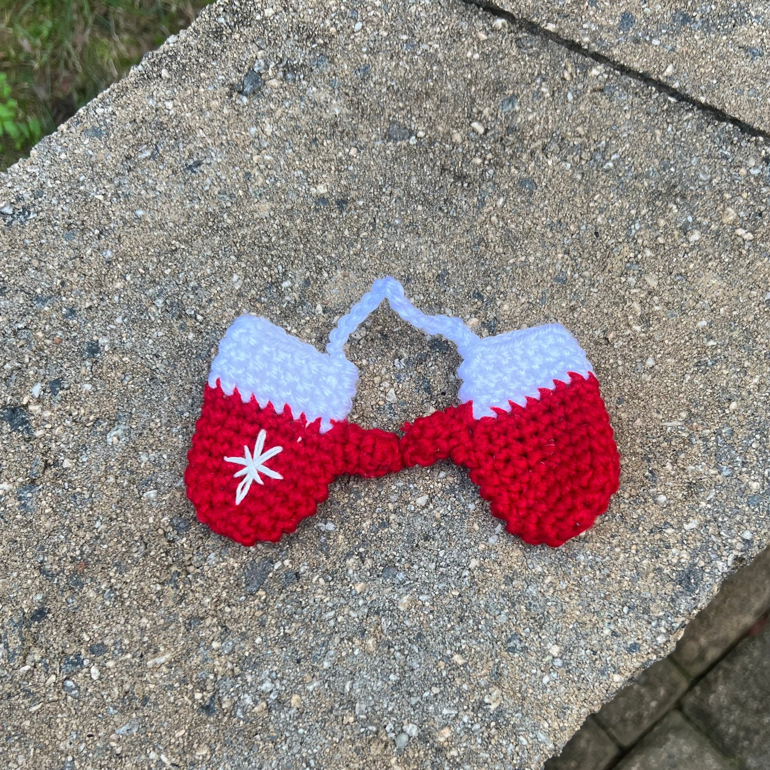 Crochet Mittens Ornaments