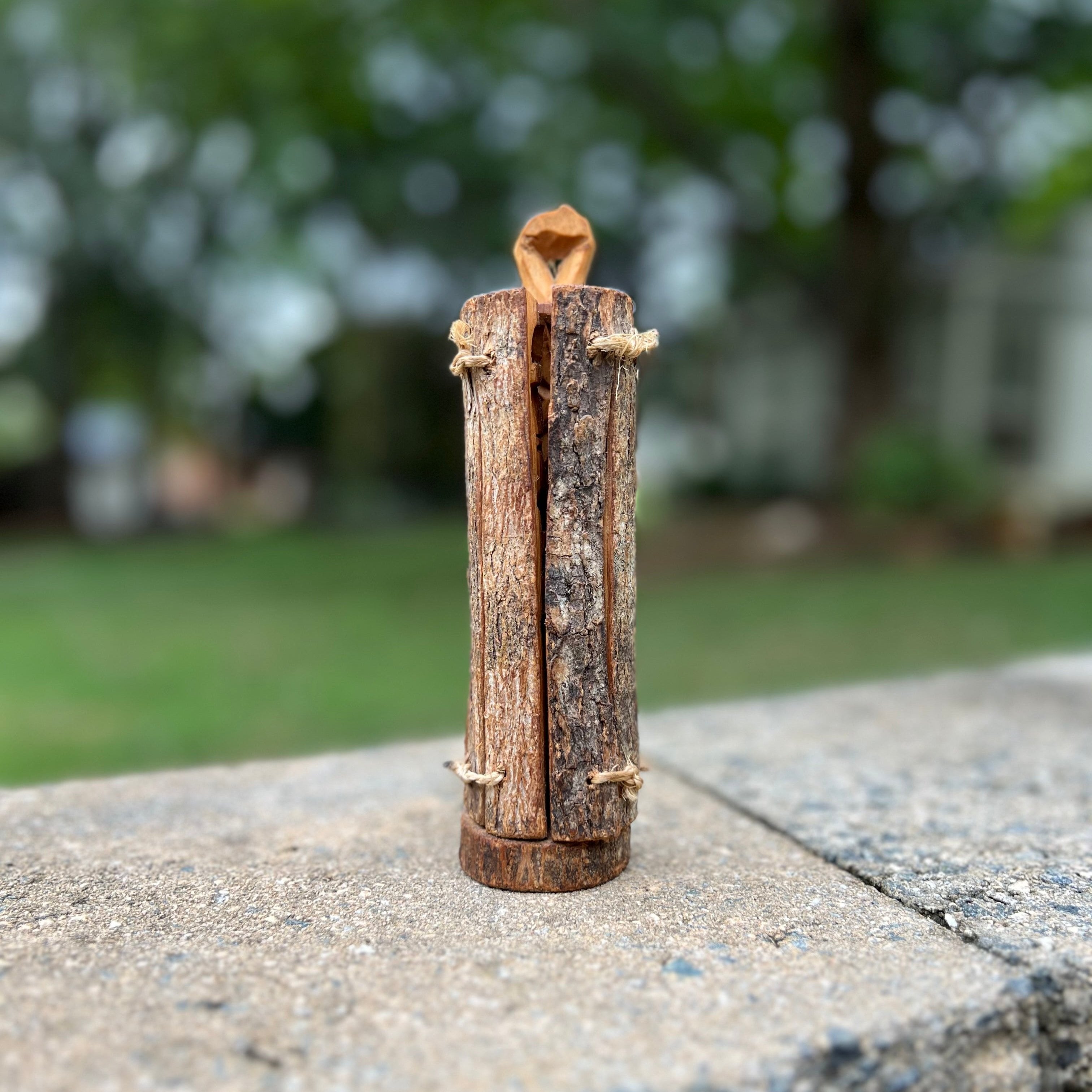 Wood Carved Nativity from Kenya