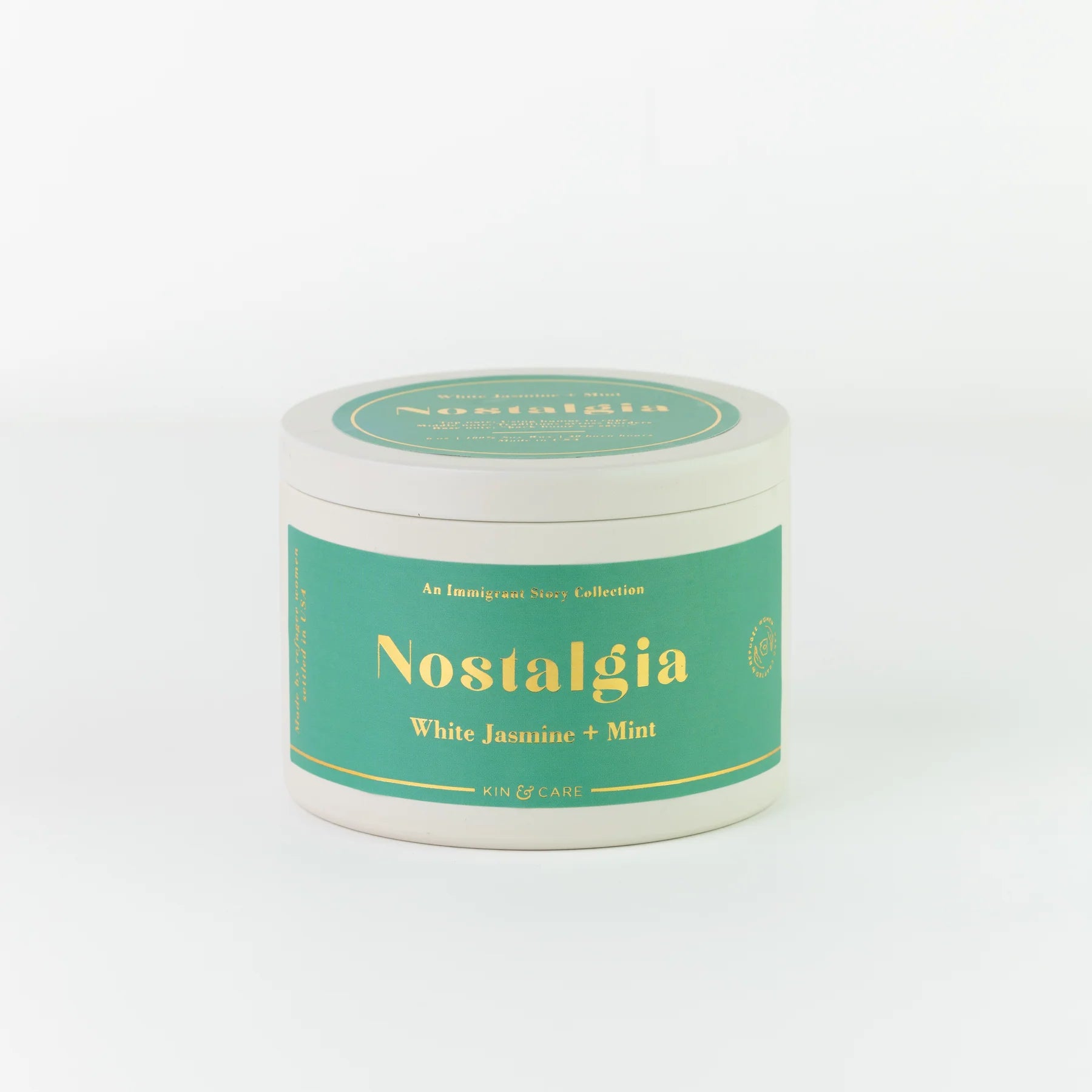 An Immigrant Story Candles - Tins