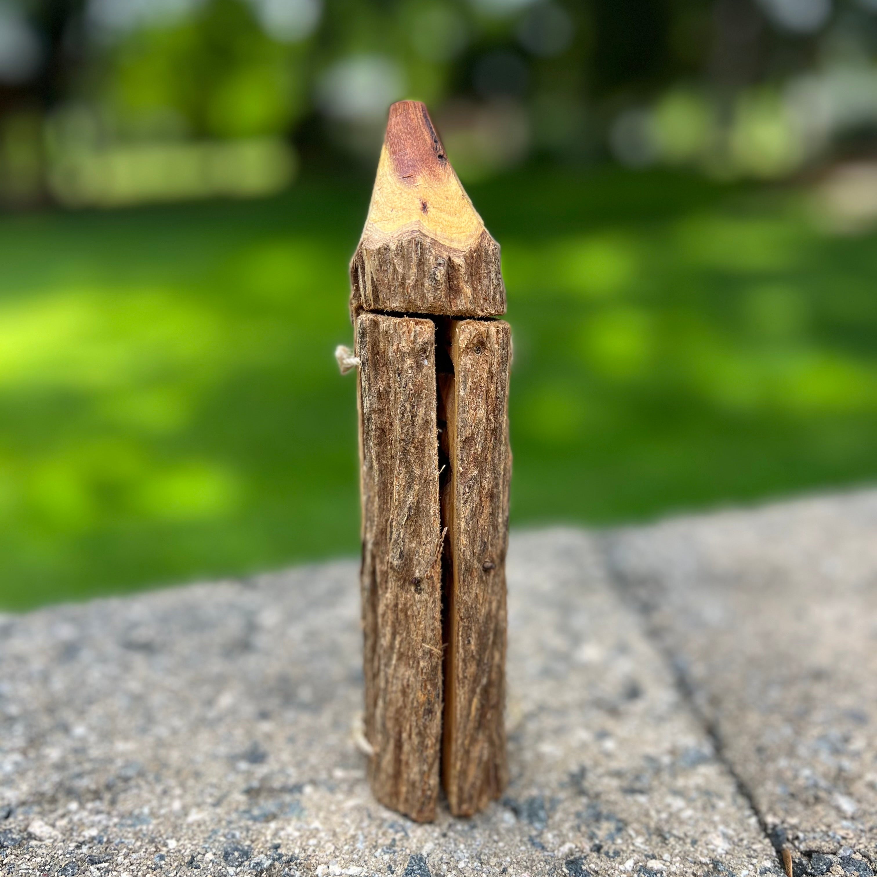 Small Wood Carved Nativity from Kenya