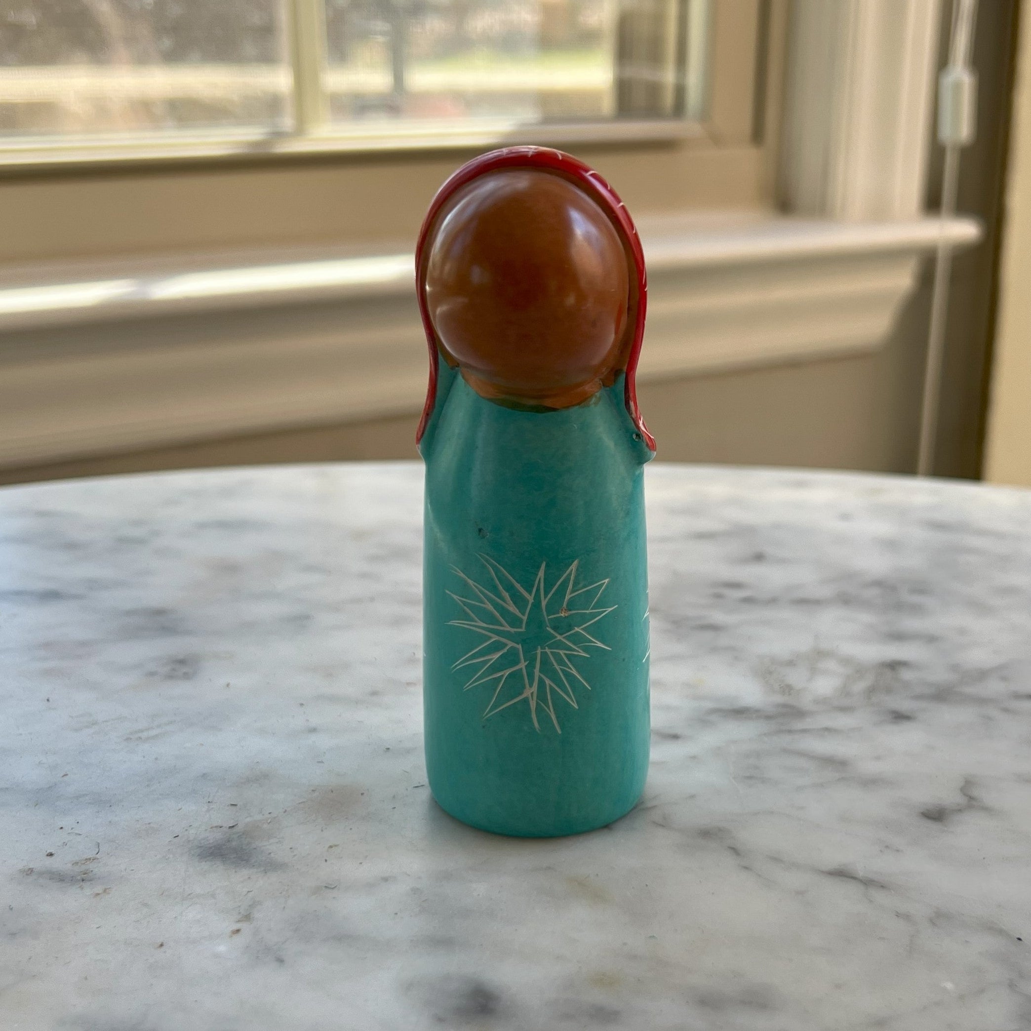 Stocky Soapstone Nativity