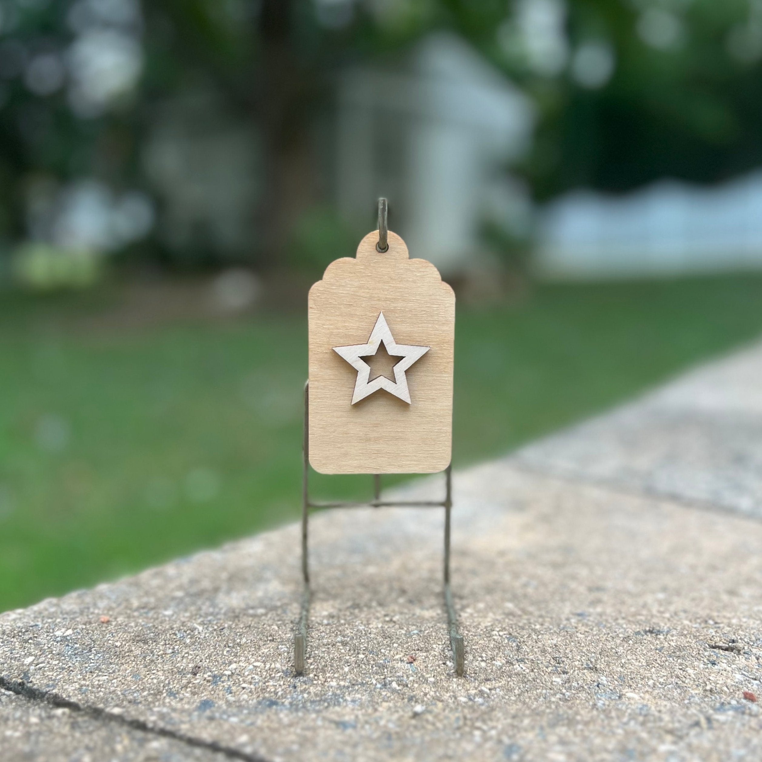 Gift Tag Ornaments - Set of Four