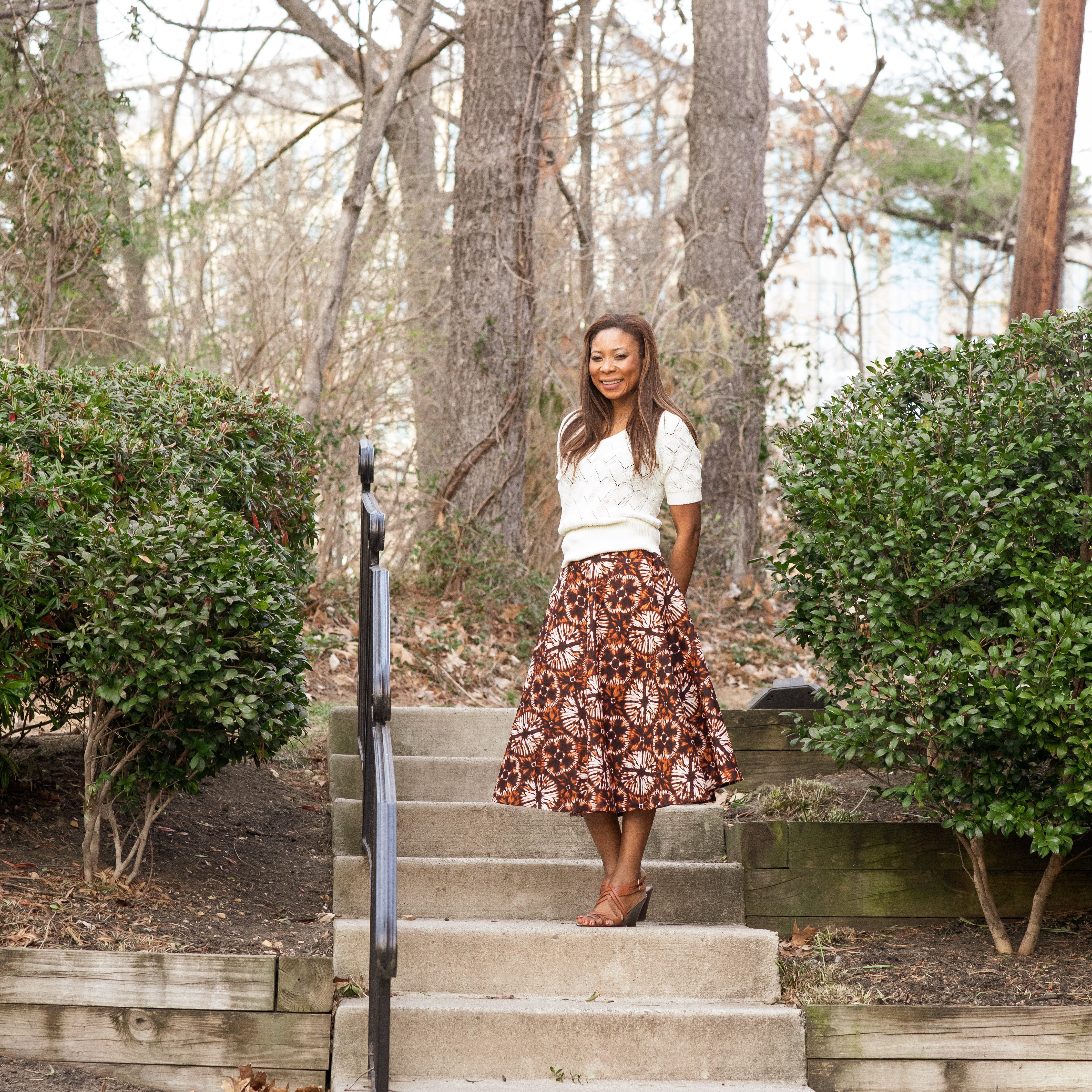 The Longer Wrap Skirt #7