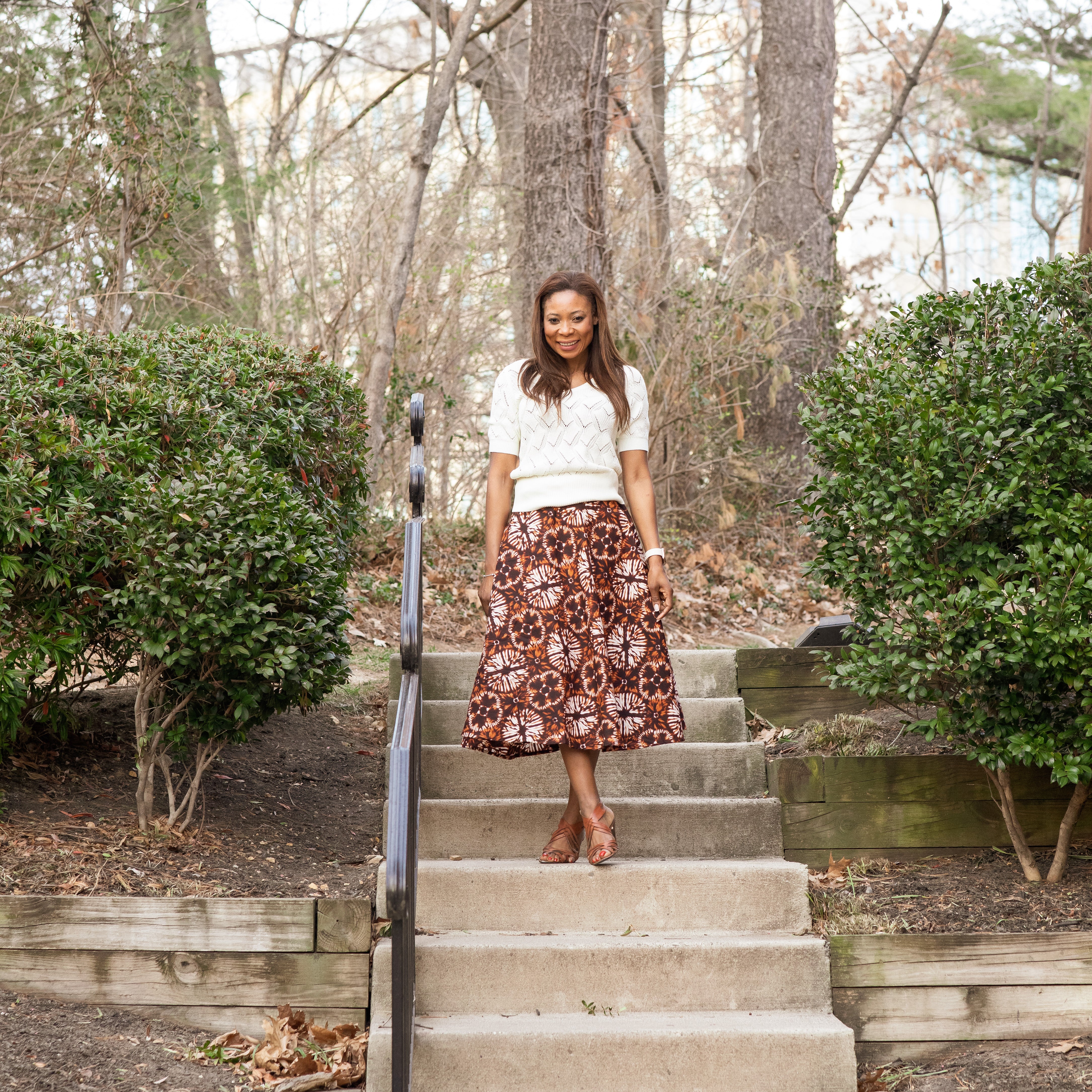 The Longer Wrap Skirt #7