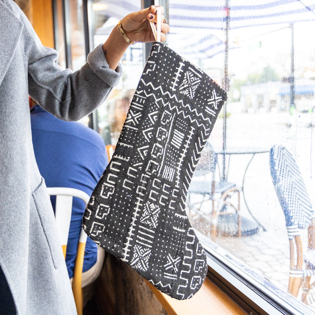 Mud Cloth Stocking #1
