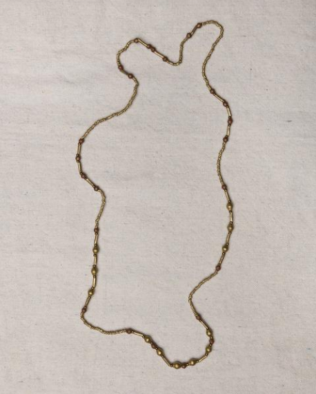 Single Strand Artillery Bead Necklace