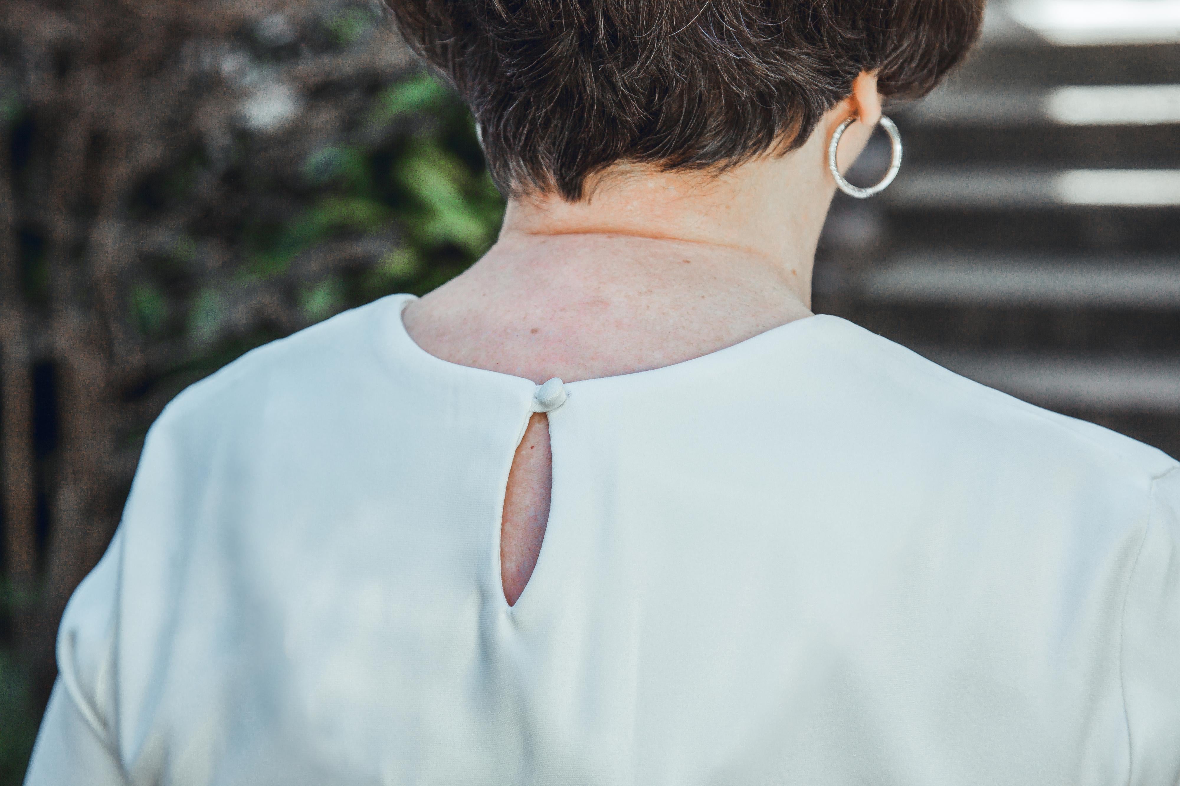 The Silky Tee, Beige