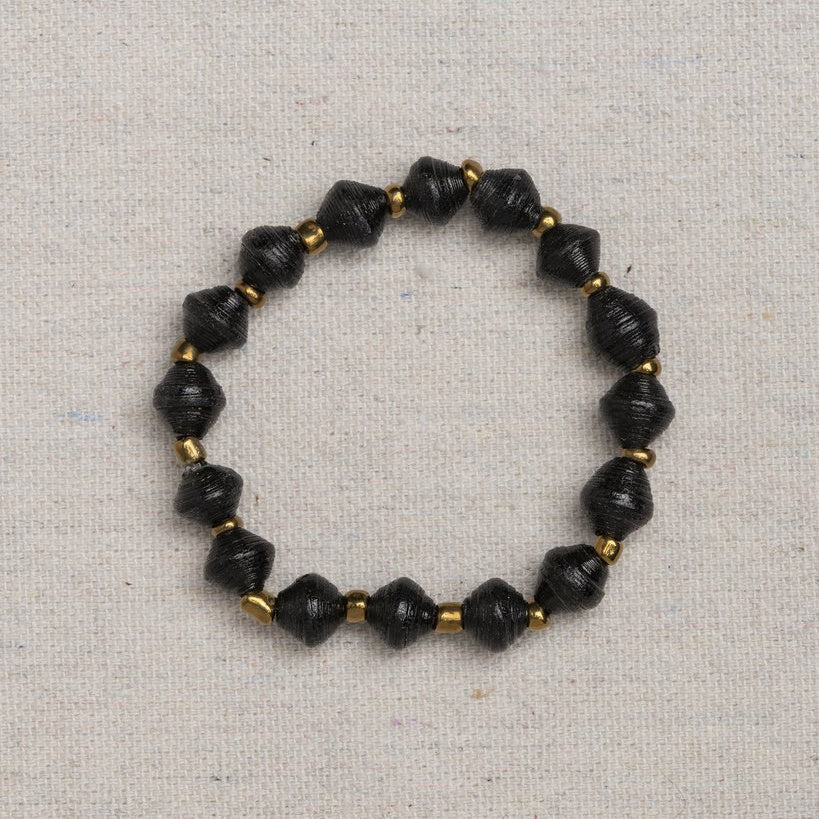 Mini Paper Bead Bracelets
