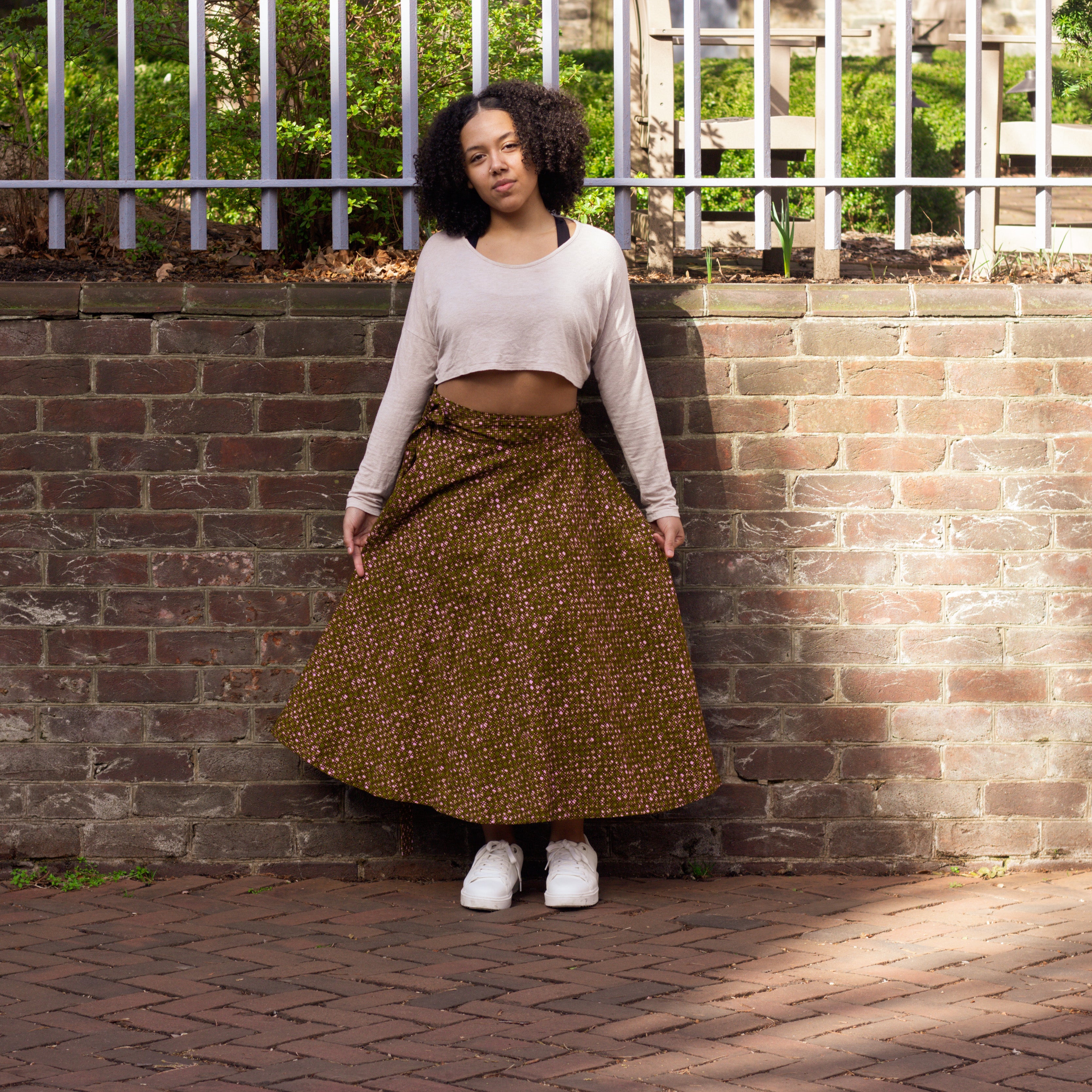 The Longer Wrap Skirt #11