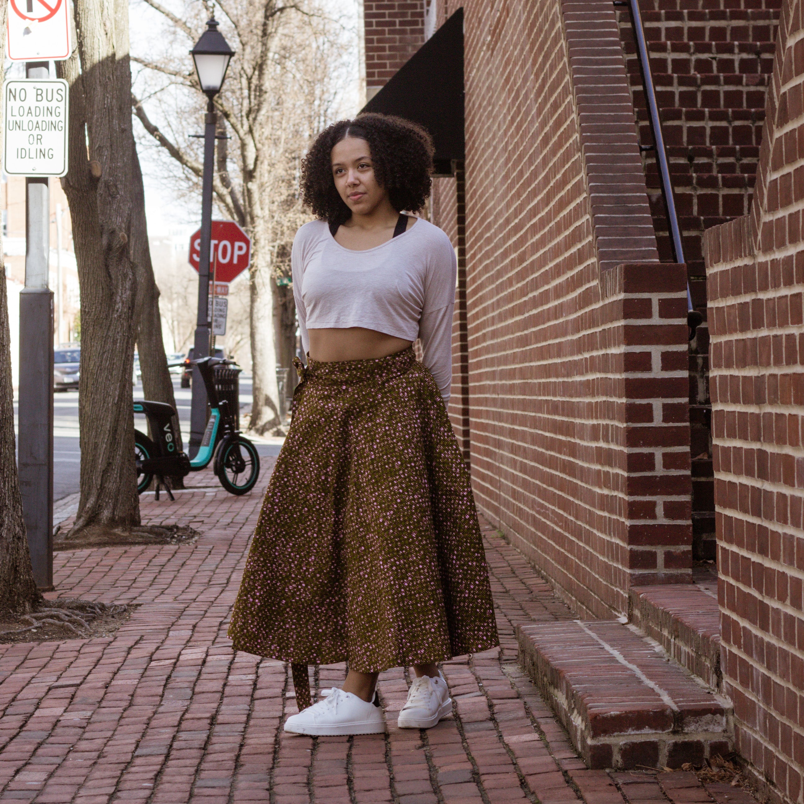 The Longer Wrap Skirt #11