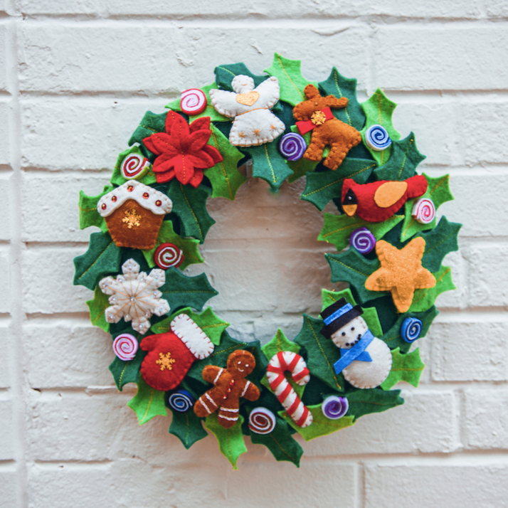 Candy Wreath
