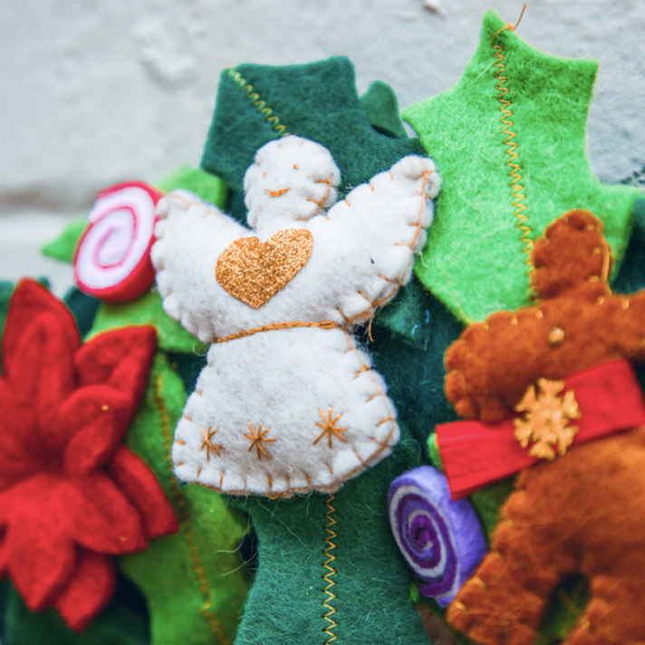 Candy Wreath
