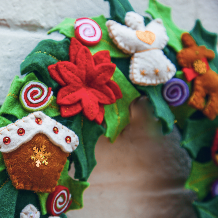 Candy Wreath
