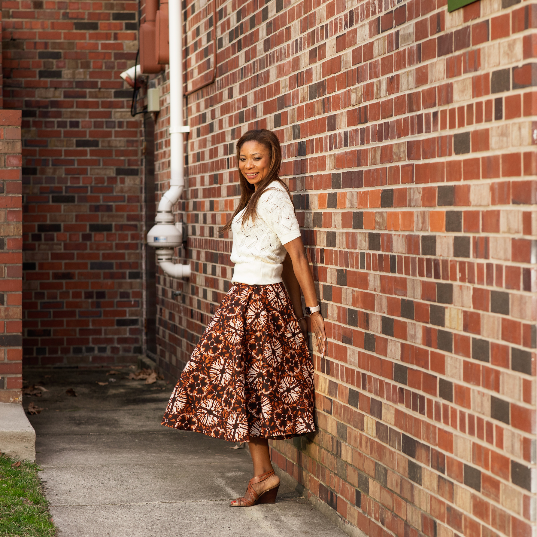 The Longer Wrap Skirt #7