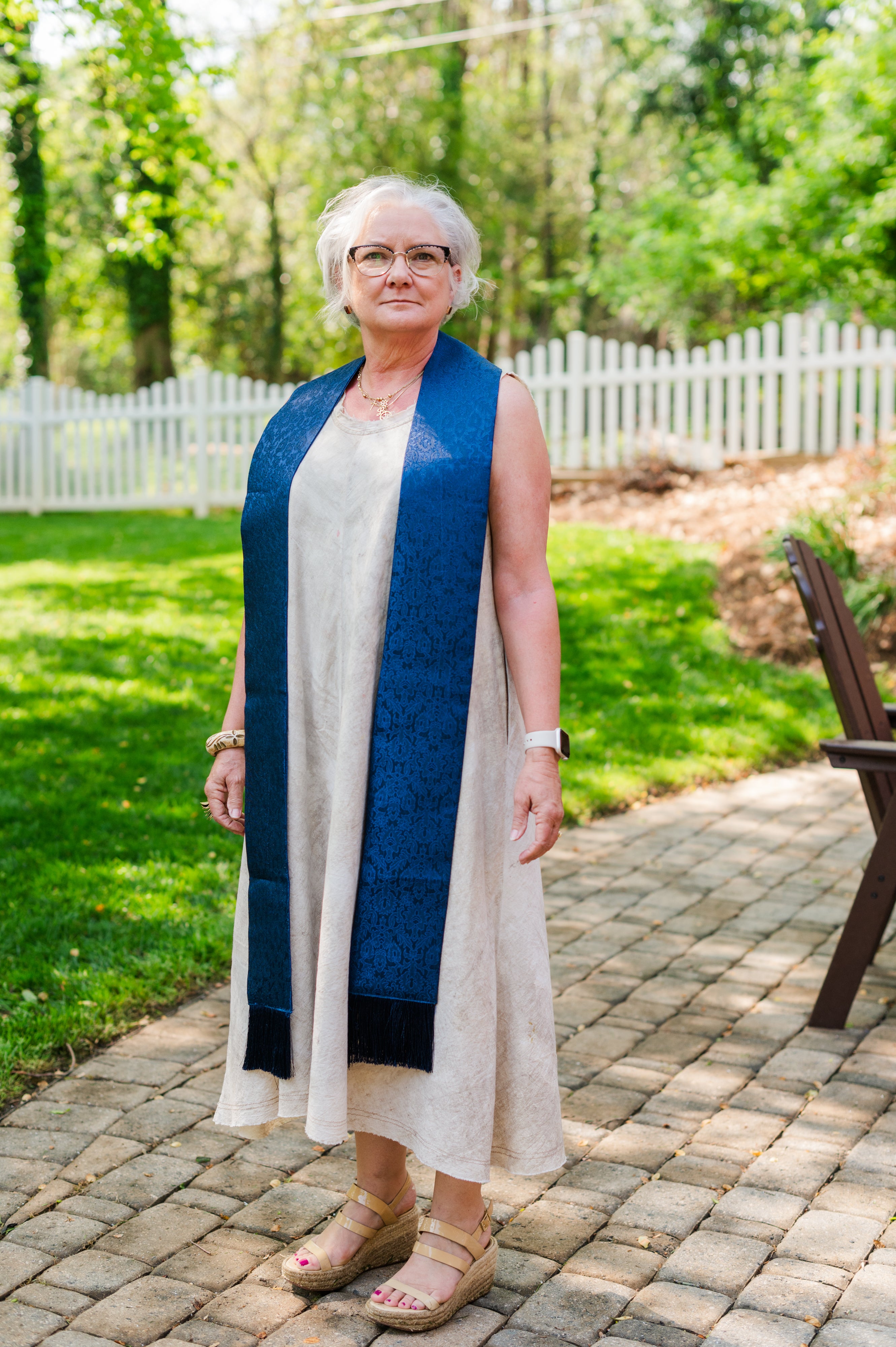 Sewing for Hope Clergy Fringed Stole