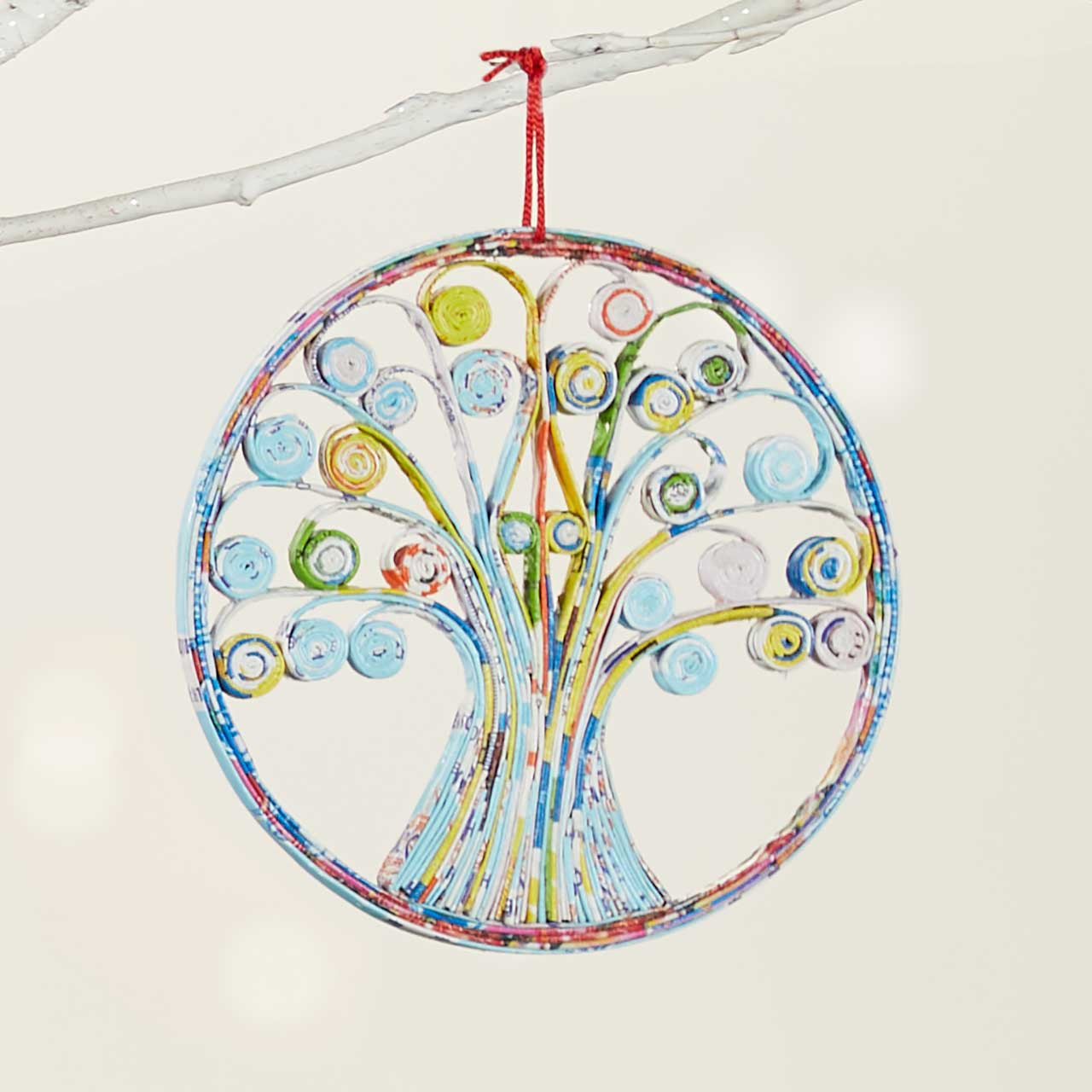Quilled Tree of Life Ornament