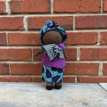 Load image into Gallery viewer, Senegalese Crocheted Doll - Aminata
