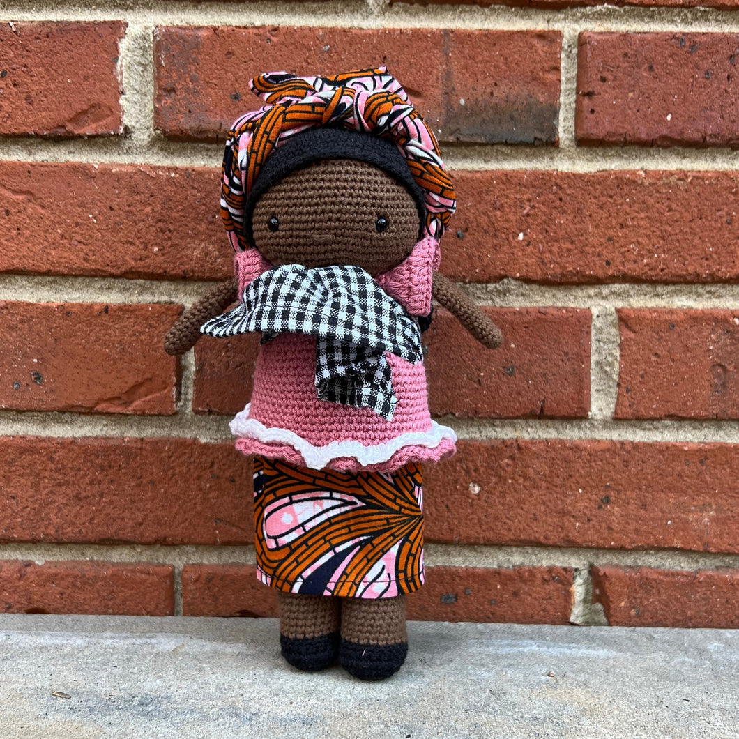 Senegalese Crocheted Doll - Bineta