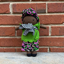 Load image into Gallery viewer, Senegalese Crocheted Doll - Coumba
