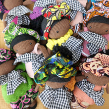 Load image into Gallery viewer, Senegalese Crocheted Doll - Fatou
