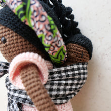 Load image into Gallery viewer, Senegalese Crocheted Doll - Fatou
