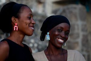 Sea Plastics Earrings #1