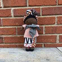 Load image into Gallery viewer, Senegalese Crocheted Doll - Germaine
