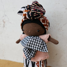 Load image into Gallery viewer, Senegalese Crocheted Doll - Germaine
