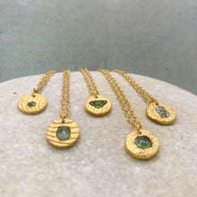 Load image into Gallery viewer, Tiny Adduna Necklace - Gold &amp; Sea Glass
