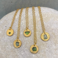 Load image into Gallery viewer, Tiny Adduna Necklace - Gold &amp; Sea Glass
